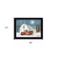 Wintry Weather 1 Black Framed Print Wall Art