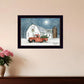 Wintry Weather 1 Black Framed Print Wall Art