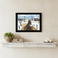 Sleigh Bells Ring 1 Black Framed Print Wall Art