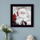 Santas Little Friends 1 Black Framed Print Wall Art