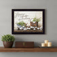 Home is not a Place 1 Black Framed Print Wall Art