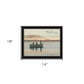 Fishing 1 Black Framed Print Wall Art