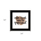 Coffee and Friends 1 Black Framed Print Wall Art