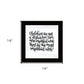 The Most Important Work 1 Black Framed Print Wall Art