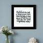 The Most Important Work 1 Black Framed Print Wall Art