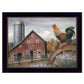 Good Morning Vermont 1 Black Framed Print Wall Art