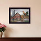Good Morning Vermont 1 Black Framed Print Wall Art