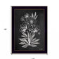 Vintage Chalkboard 1 Black Framed Print Wall Art