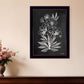 Vintage Chalkboard 1 Black Framed Print Wall Art