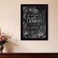 Yet to Bloom 2 Black Framed Print Wall Art