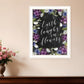Earth Laughs in Flowers 2 White Framed Print Wall Art