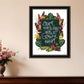 Grateful Heart 1 Black Framed Print Wall Art