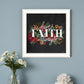 Have Faith 1 White Framed Print Wall Art