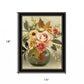 Autumn Bouquet 1 Black Framed Print Wall Art