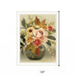 Autumn Bouquet 2 White Framed Print Wall Art