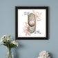Old Ways in Blush 1 Black Framed Print Wall Art