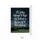 Beauty of Your Dreams 1 White Framed Print Wall Art