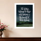 Beauty of Your Dreams 1 White Framed Print Wall Art