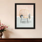 Happy Cat 1 Black Framed Print Wall Art