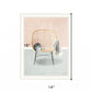 Happy Cat 2 White Framed Print Wall Art