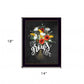 Love Grows Here 1 Black Framed Print Wall Art