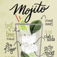 Mojito 1 Black Framed Print Wall Art