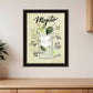 Mojito 1 Black Framed Print Wall Art