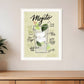 Mojito 2 White Framed Print Wall Art