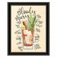 Bloody Mary 1 Black Framed Print Wall Art