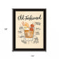 Old Fashioned 1 Black Framed Print Wall Art