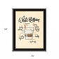 White Russian 1 Black Framed Print Wall Art