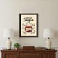 Red Wine Sangria 1 Black Framed Print Wall Art