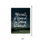 Go Forwards not Backwards 1 White Framed Print Wall Art