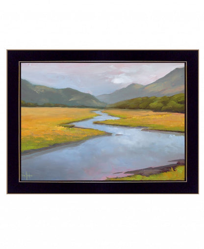La Historia de la Granja 1 Black Framed Print Wall Art