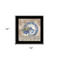 Farmhouse Blues II 1 Black Framed Print Wall Art