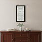 Laundry Rules 1 Black Framed Print Bathroom Wall Art