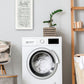Laundry Rules 2 White Framed Print Bathroom Wall Art