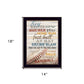 Hey Batter Batter 3 Black Framed Print Wall Art