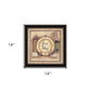 Live Today 2 Black Framed Print Wall Art
