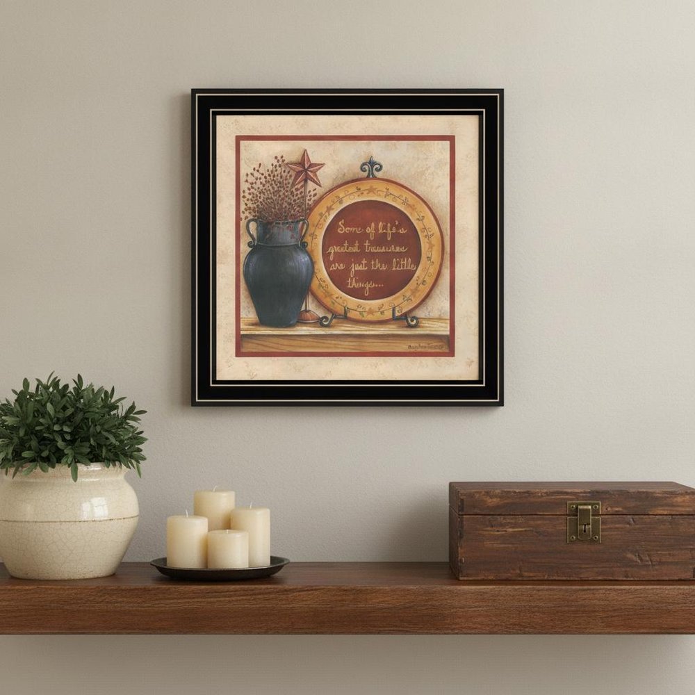 Greatest Treasures 2 Black Framed Print Wall Art