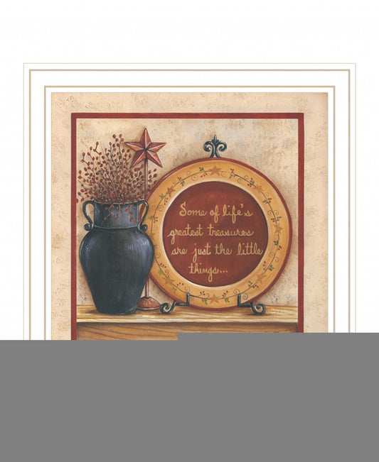Greatest Treasures 3 White Framed Print Wall Art