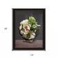 Vintage Floral Tea Pot 2 Black Framed Print Kitchen Wall Art