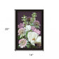 Wild For Plum Bouquet 2 Black Framed Print Wall Art