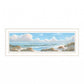 Seascape I 3 White Framed Print Wall Art