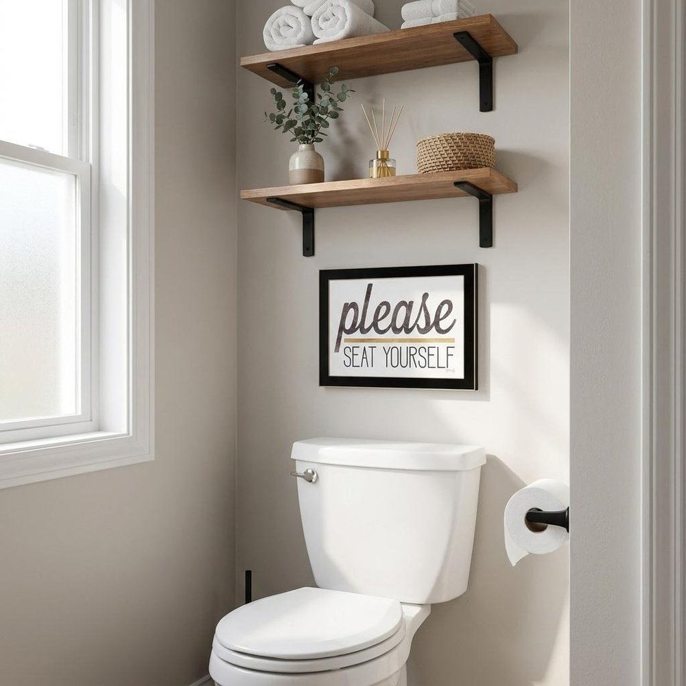 Please Seat Yourself 1 Black Framed Print Wall Art