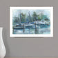 Lagoon 1 White Framed Print Wall Art