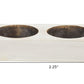 4" Wide Pillar Tabletop Votive Candle Holder