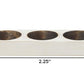 4" Wide Pillar Tabletop Votive Candle Holder