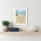 Sea Fever White Framed Print Wall Art
