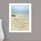 Sea Fever White Framed Print Wall Art